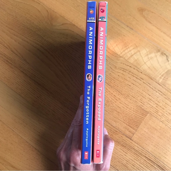 Animorphs books lot 11 The Forgotten 27 The Exposed #11 #27 K.A. Applegate squid - Picture 3 of 13